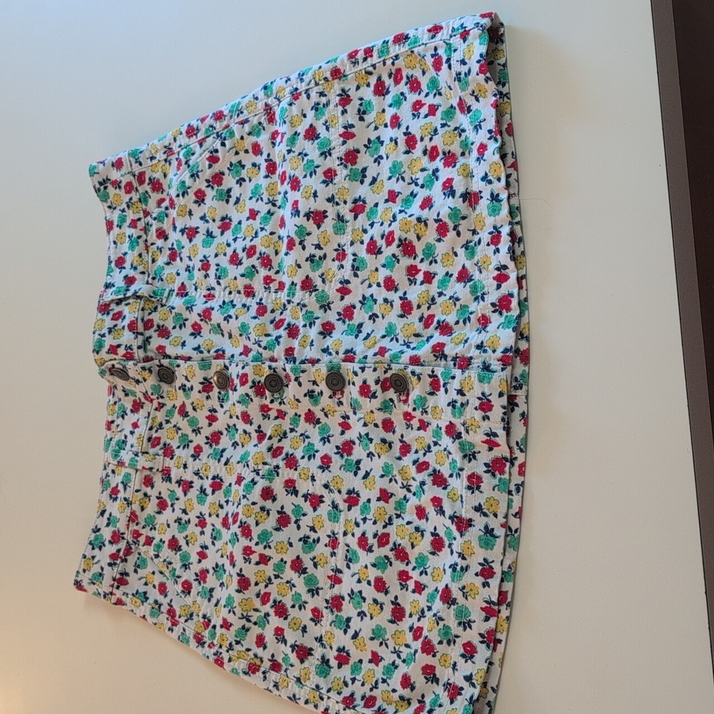J.Crew Skirt Retro Print Size 4 Womens